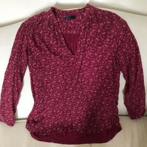Gap V- neck Blouse